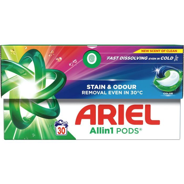 Skalbimo kapsulės ARIEL Color, 30 skalbimai