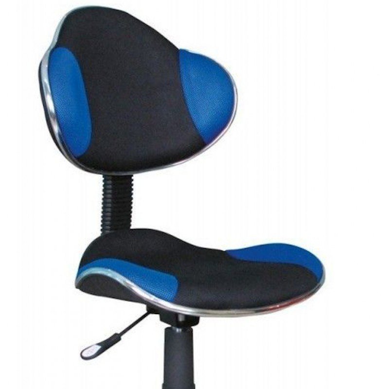 Biuro kėdė mėlynos/juodos sp. - 5
