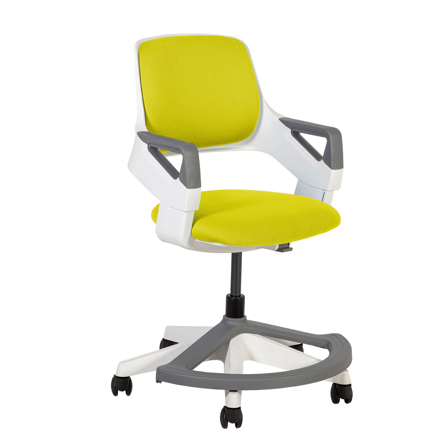 Vaikiška kėdė ROOKEE, 64x64xH76-93cm, geltona - 4