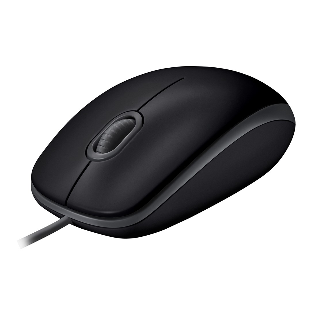 Kompiuterio pelė Logitech B110 Silent, juoda - 1