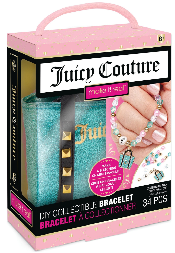 Mini rankinė ir apyrankė MAKE IT REAL Juicy Couture, įvairių dizainų-1
