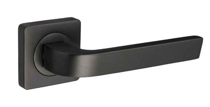 Durų rankena, 95-11MC-KW, eurostandartas, juoda
