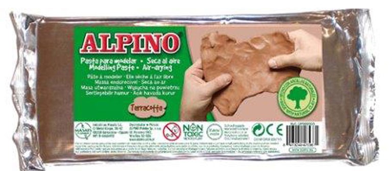 Modelinas ALPINO 250 g, rudas-0