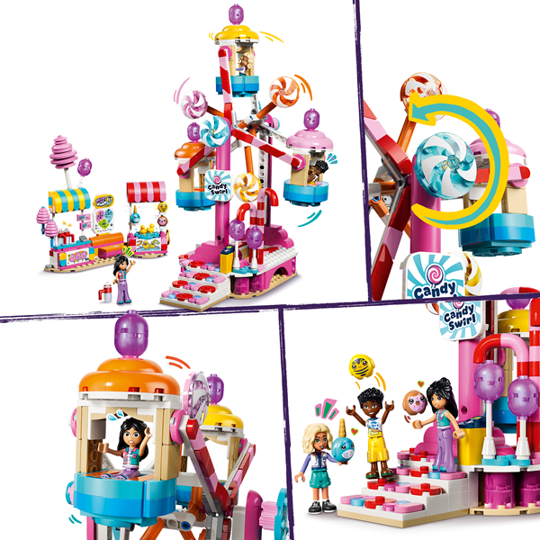 Konstruktorius LEGO Friends Candy & Cupcake Ferris Wheel - 2