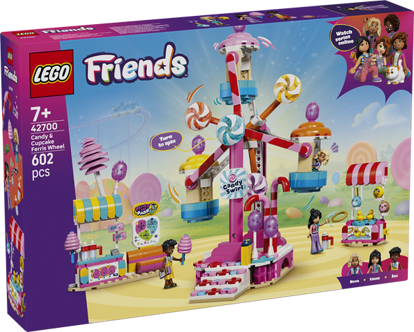 Konstruktorius LEGO Friends Candy & Cupcake Ferris Wheel - 1