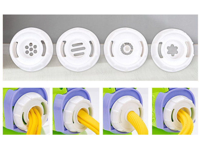 Plastikinės masės rinkinys su formelėmis - 4