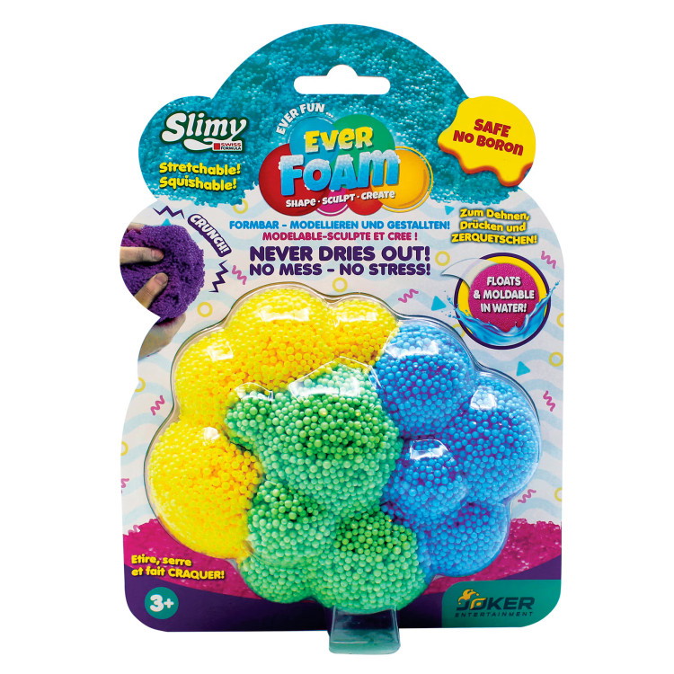 Gleivės SLIMY EVER FOAM, įvairių spalvų-0