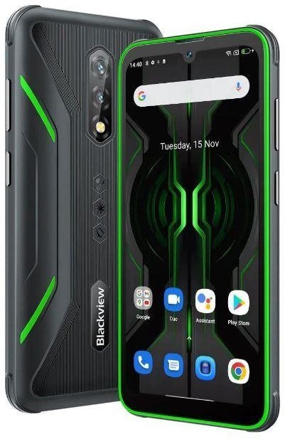 Mobilusis telefonas Blackview BV5200 Pro, žalias, 4GB/64GB - 2