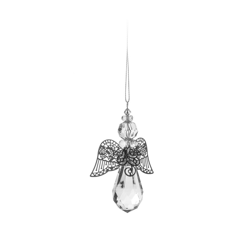 Pakabinama dekoracija SAVEX ANGEL, akrilinis, 5,4 x 9,6 cm-0