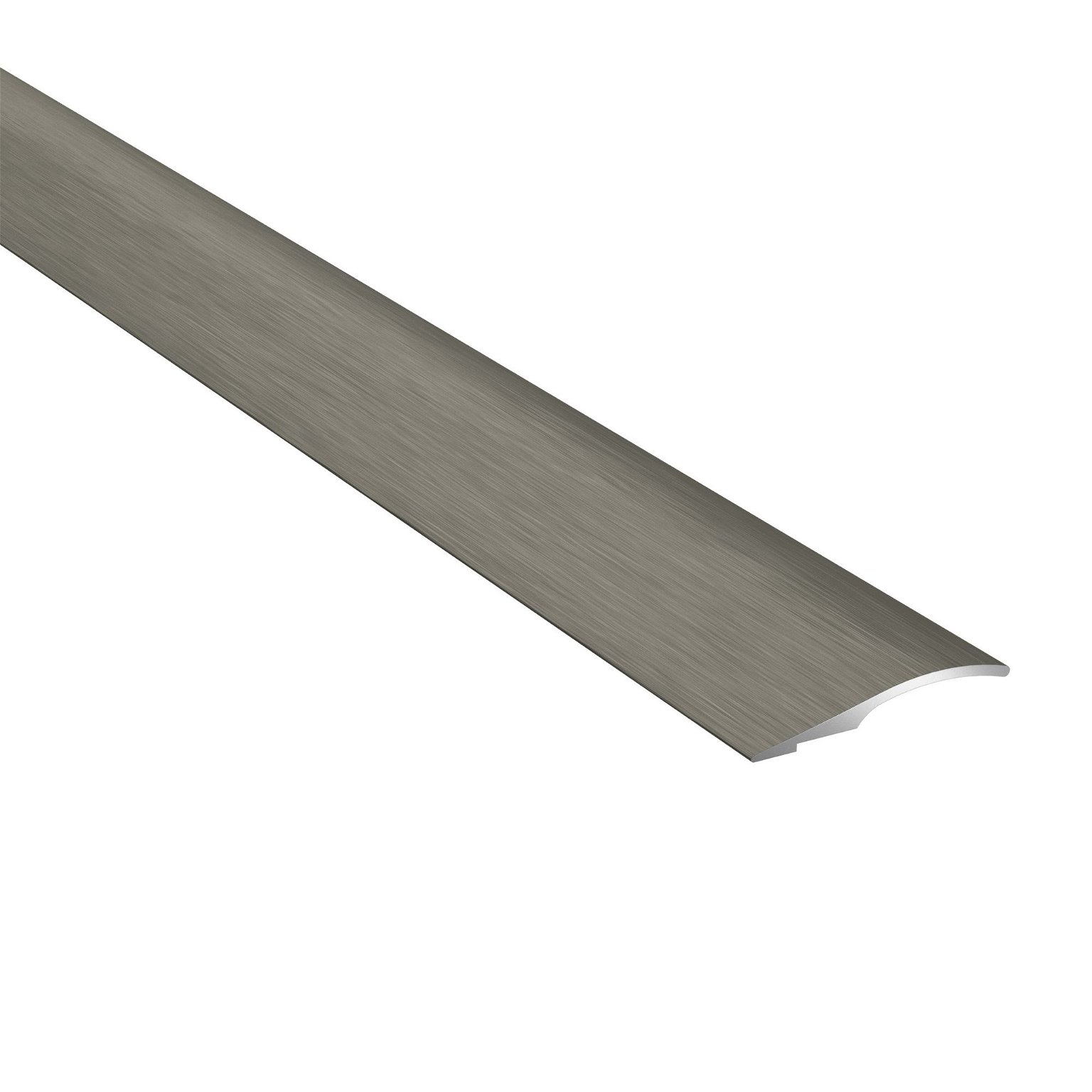 Aliumininė grindų juostelė PRO26 B3, šukuoto titano sp., 26 mm pločio, 93 cm ilgio