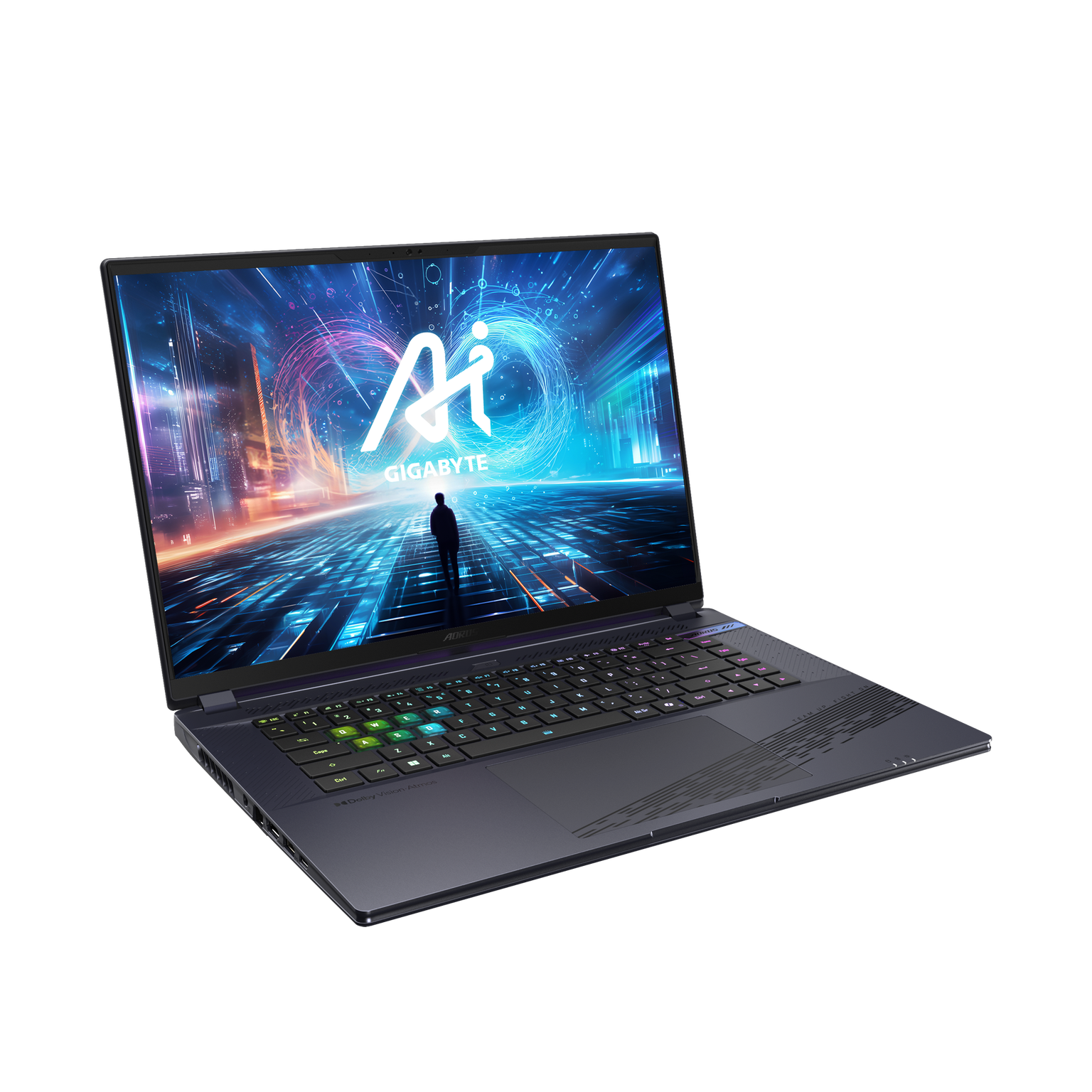 Nešiojamas kompiuteris Gigabyte AORUS 16X 16" QHD, i7-13650HX, 16GB, RTX 4070-1