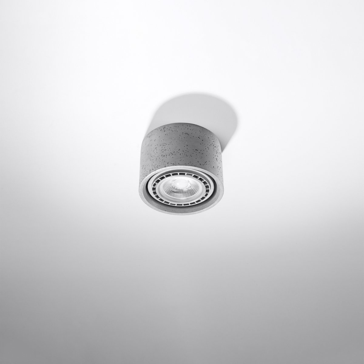 Lubinis šviestuvas SOLLUX BASIC 1 pilka, 40 W - 2