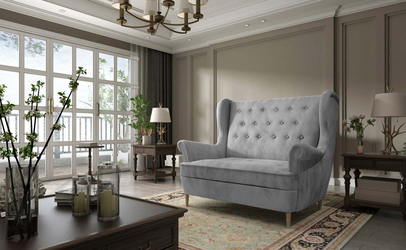 Sofa Aros, pilka