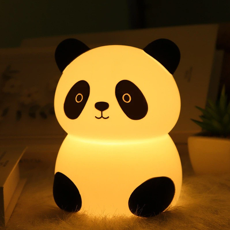 Naktinis šviestuvas REUS&HELLE PANDA NUAN, RGB, 1200mAh, 9,4 x 9,8 x 12 cm-1