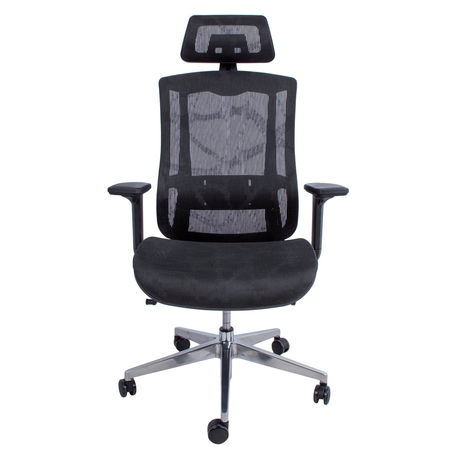 Biuro kėdė FLEX, 70x70xH116-126 cm, juoda