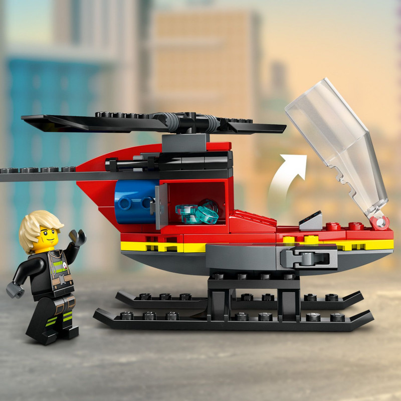 Konstruktorius LEGO City Fire Fire Rescue Helicopter - 4