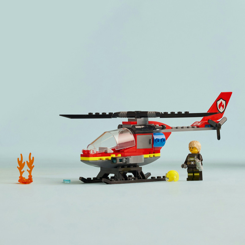 Konstruktorius LEGO City Fire Fire Rescue Helicopter - 7