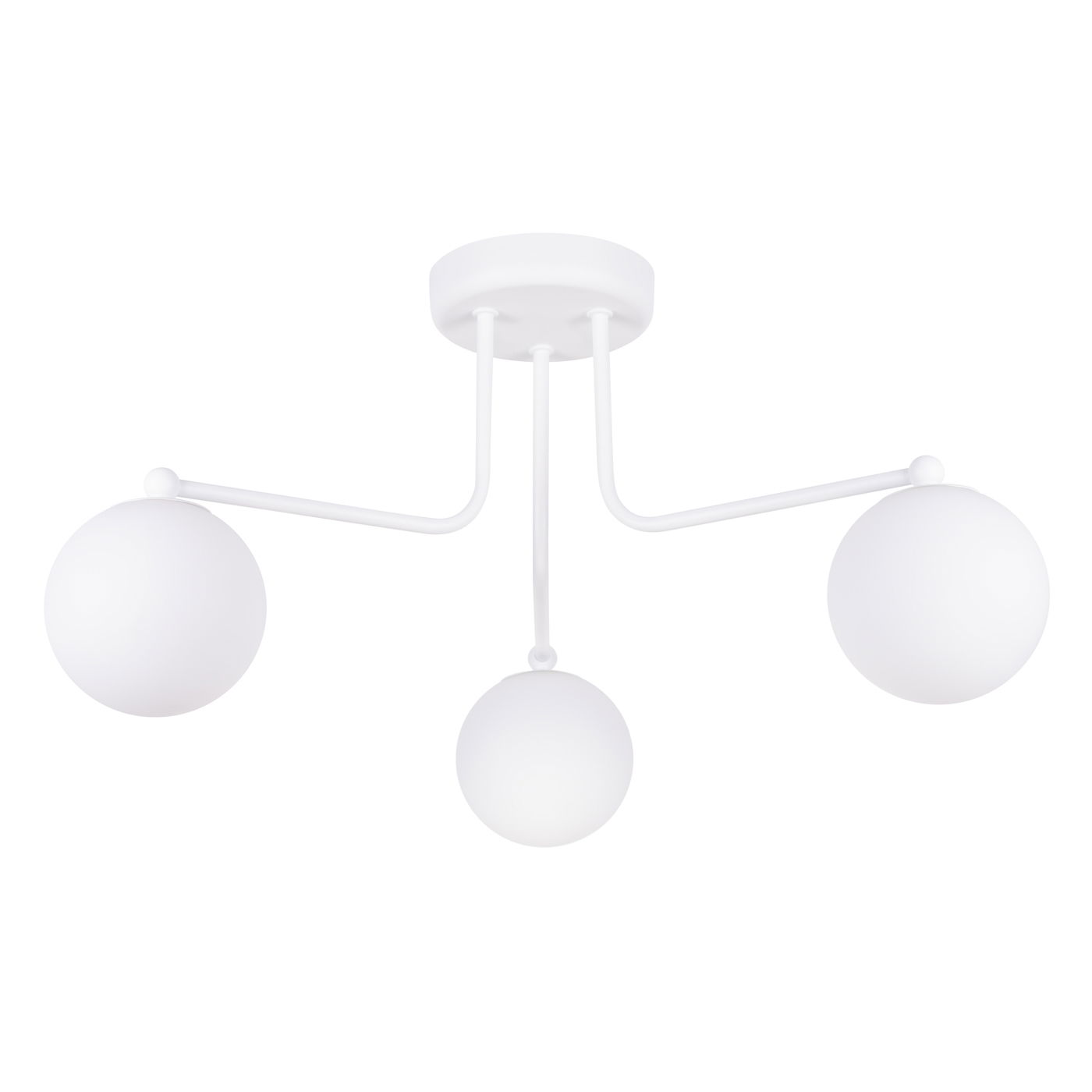 Lubinis šviestuvas SOLLUX ASTRAL 3, G9, 3 x max 8W LED, balta - 1