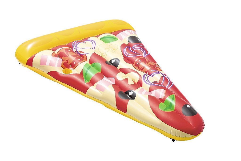 Pripučiamas plaukiojimo čiužinys Bestway Pizza Party, 188 cm x 130 cm-0