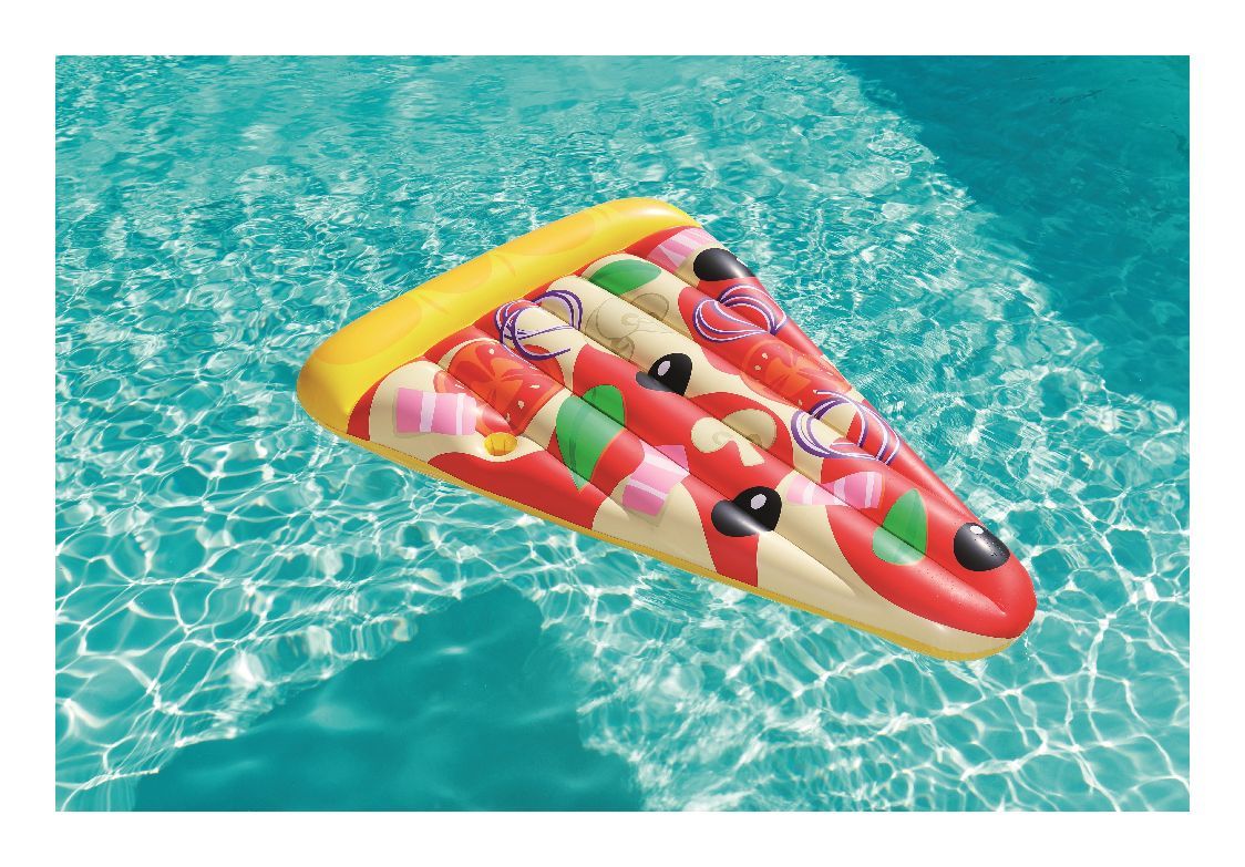 Pripučiamas plaukiojimo čiužinys Bestway Pizza Party, 188 cm x 130 cm-1