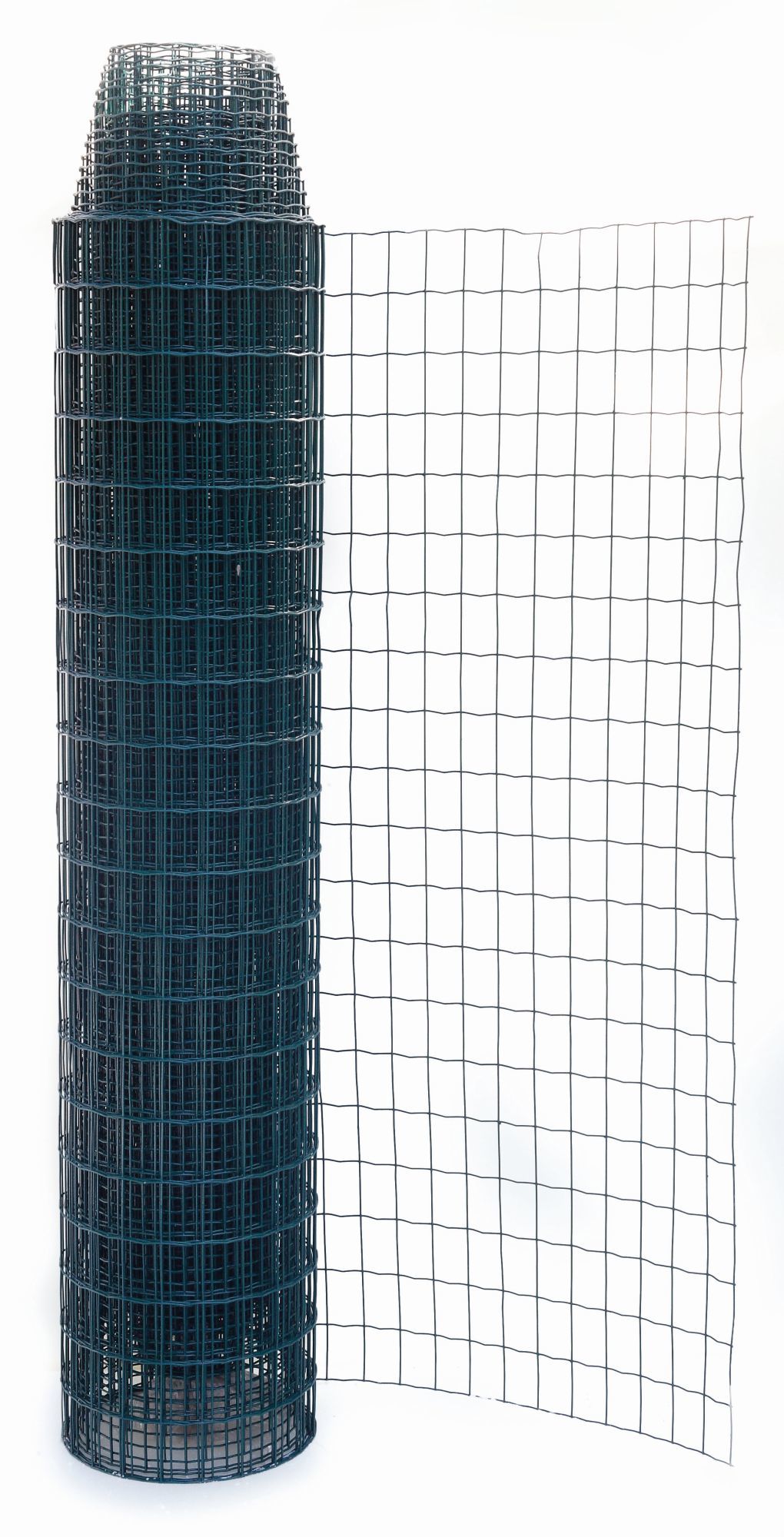 Tvoros tinklas, virintas, PVC, žalios sp., 100 x 75 x 2,2 mm x 1,2 x 25 m-0