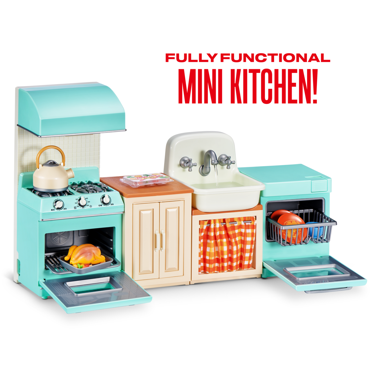 Miniatiūrų rinkinys MINI BRANDS Magic Cook Kitchen, 77858-1