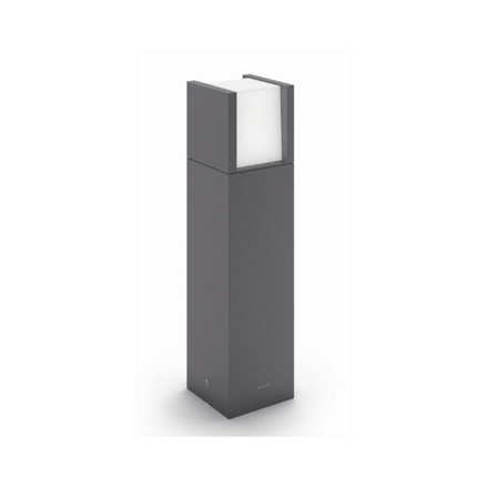 Pastatomas LED lauko šviestuvas PHILIPS ARBOUR IP44 2700K 6W 600lm antracito sp 10x10x40cm-0