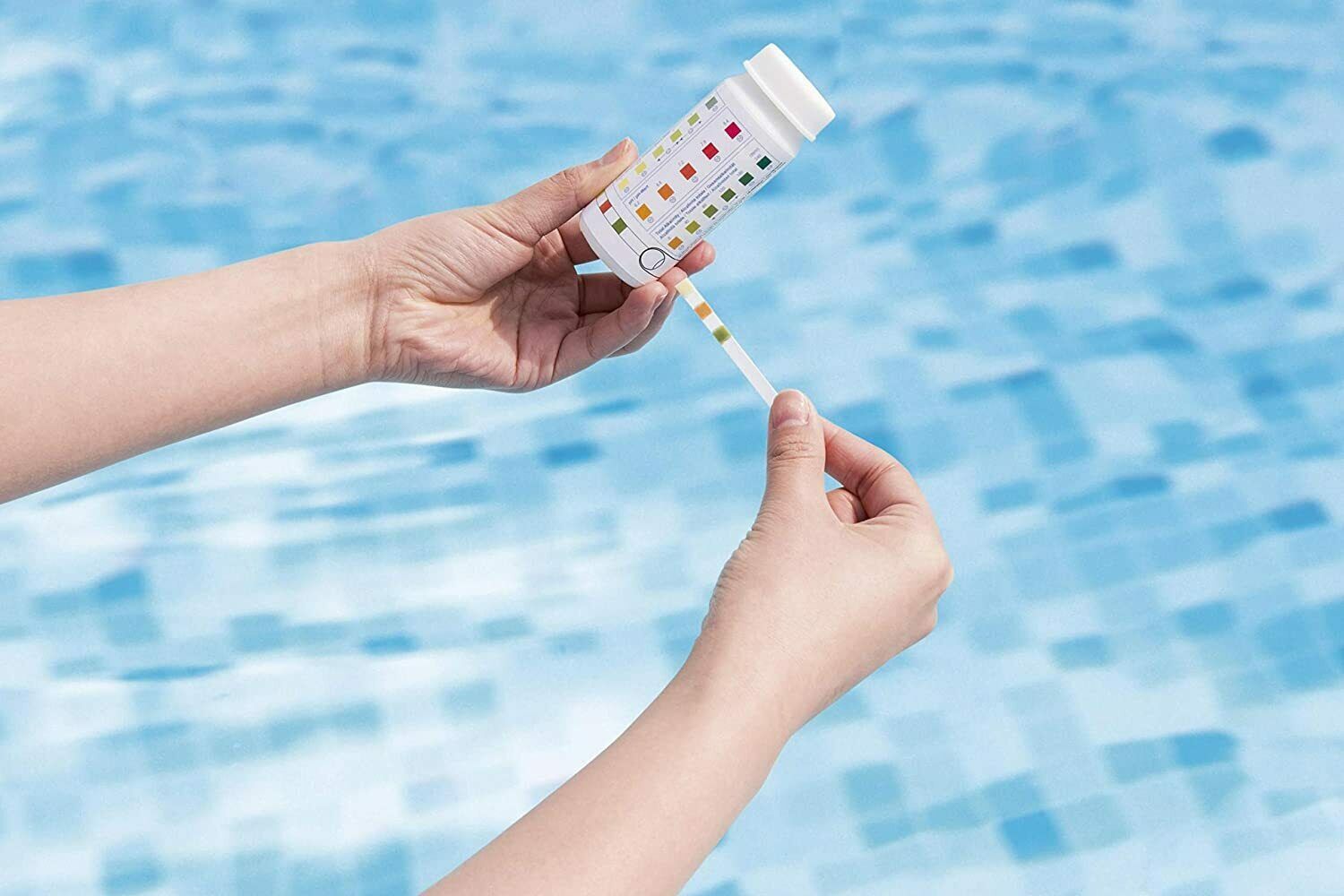 Vandens tikrinimo rinkinys FLOWCLEAR POOL & SPA TEST STRIPS-0
