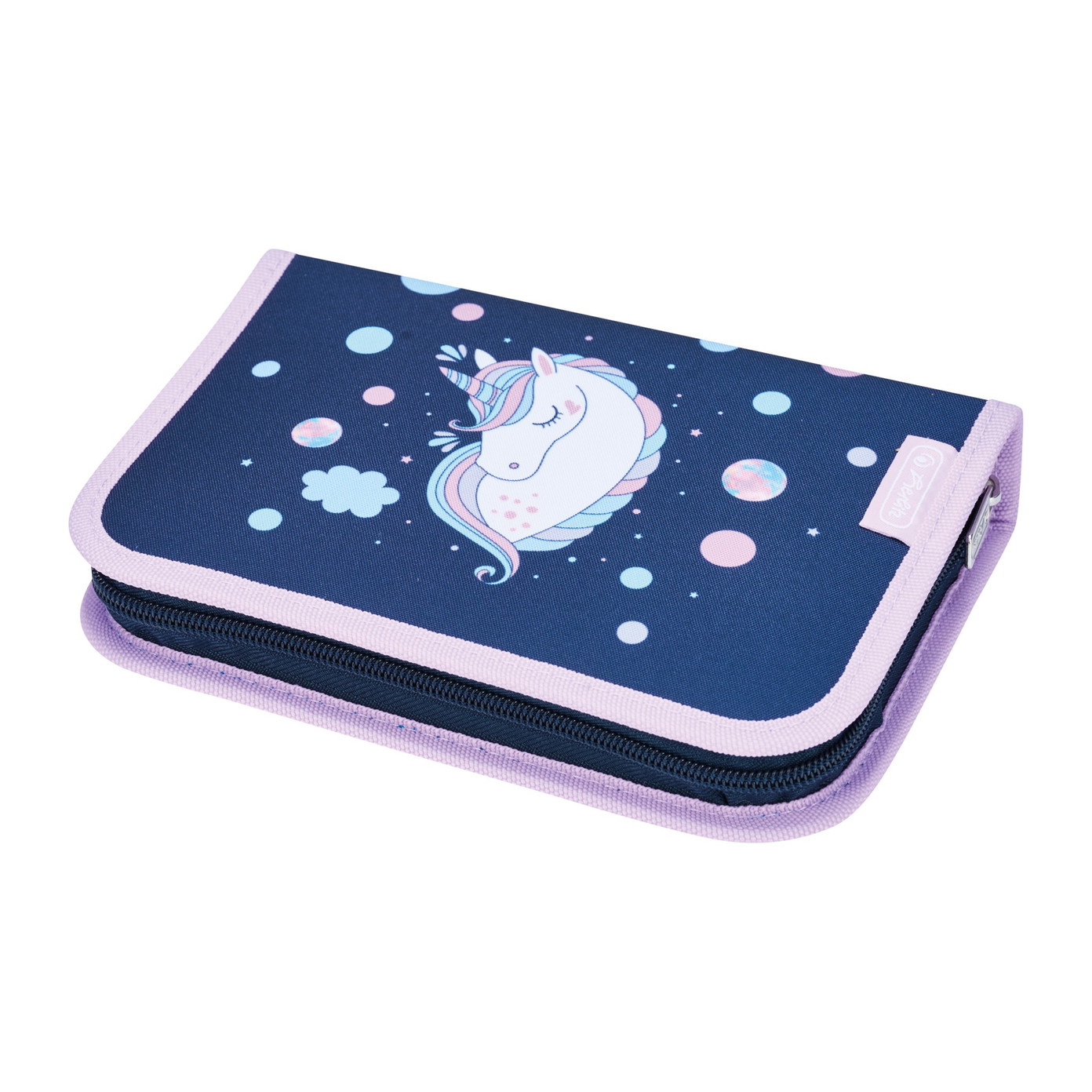 Penalas Herlitz Unicorn Dreams mokyklinėmis priemonėmis-0