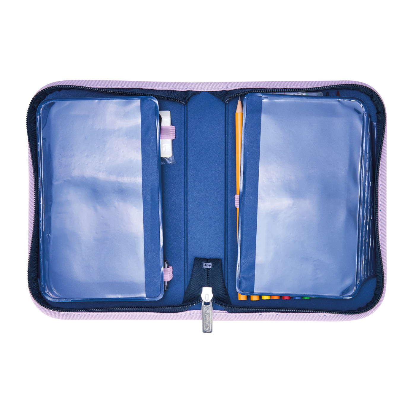 Penalas Herlitz Unicorn Dreams mokyklinėmis priemonėmis - 3