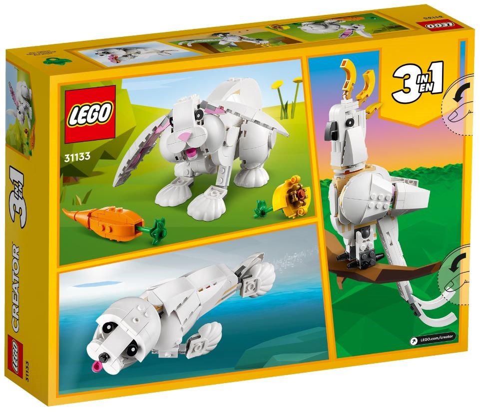 Konstruktorius LEGO® 31133 Creator 3 v 1 Baltasis triušis - 2