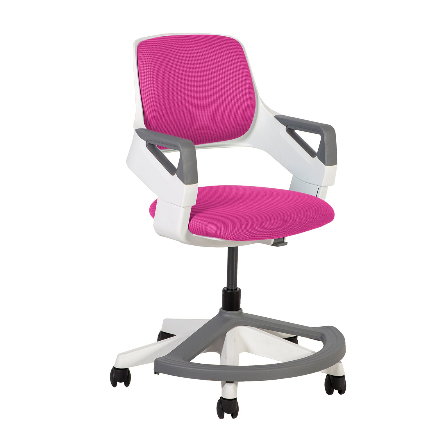 Vaikiška kėdė ROOKEE, 64x64xH76-93cm, rožinė - 4
