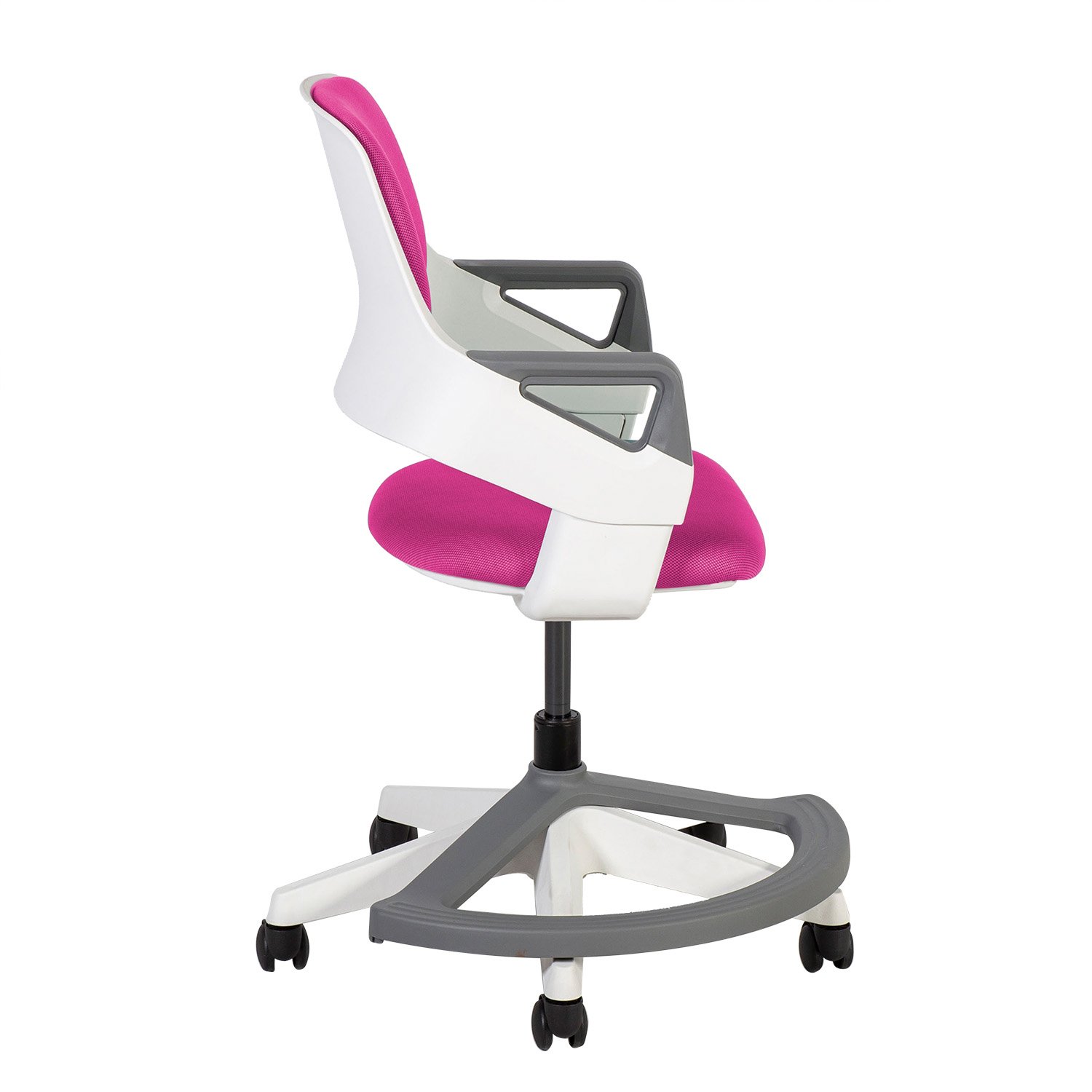 Vaikiška kėdė ROOKEE, 64x64xH76-93cm, rožinė - 2