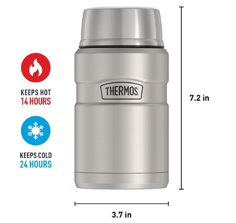 Maistinis termosas Thermos SK3020GR, 710 ml - 3