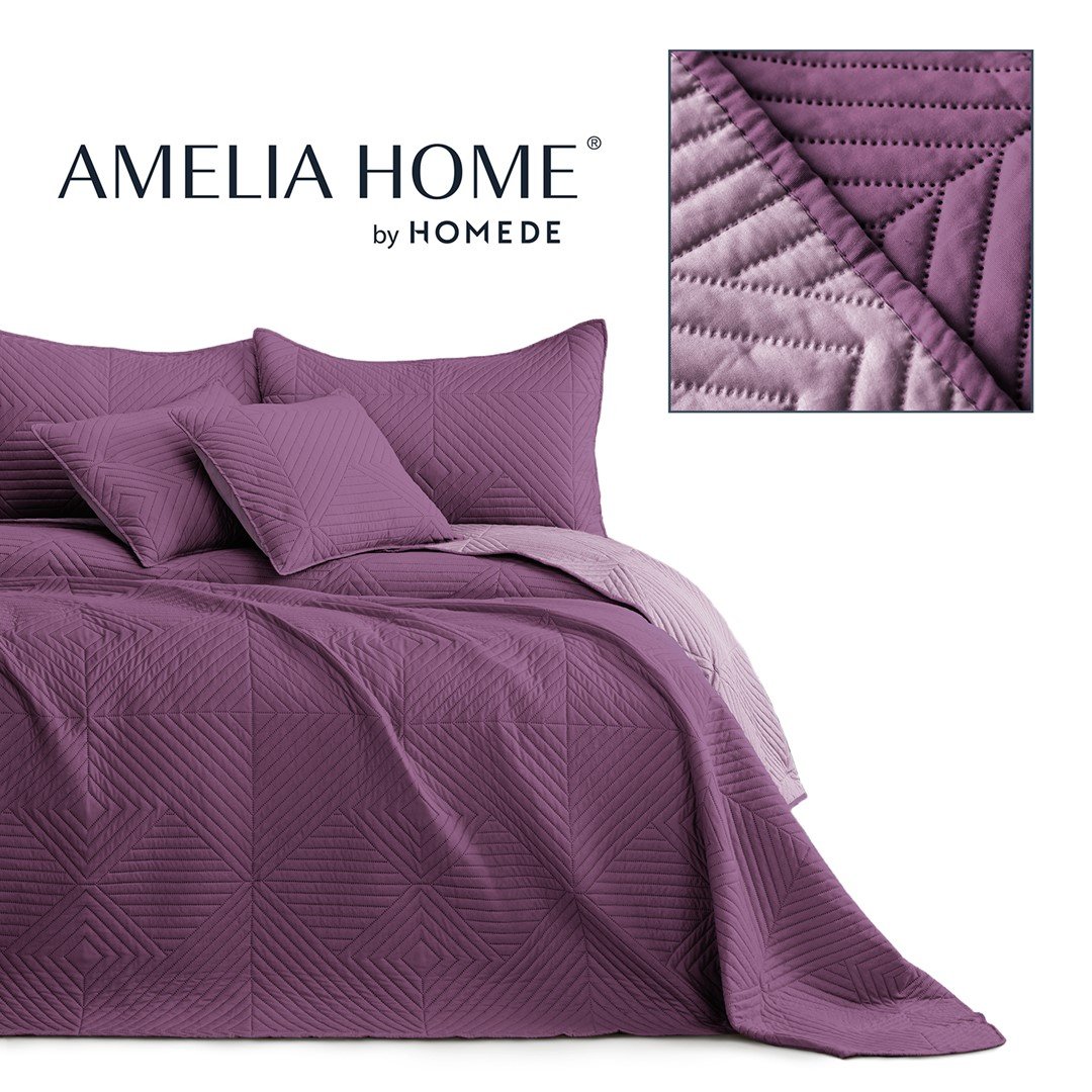 Lovatiesė AmeliaHome SOFTA, 220x240 cm, violetinė - 2