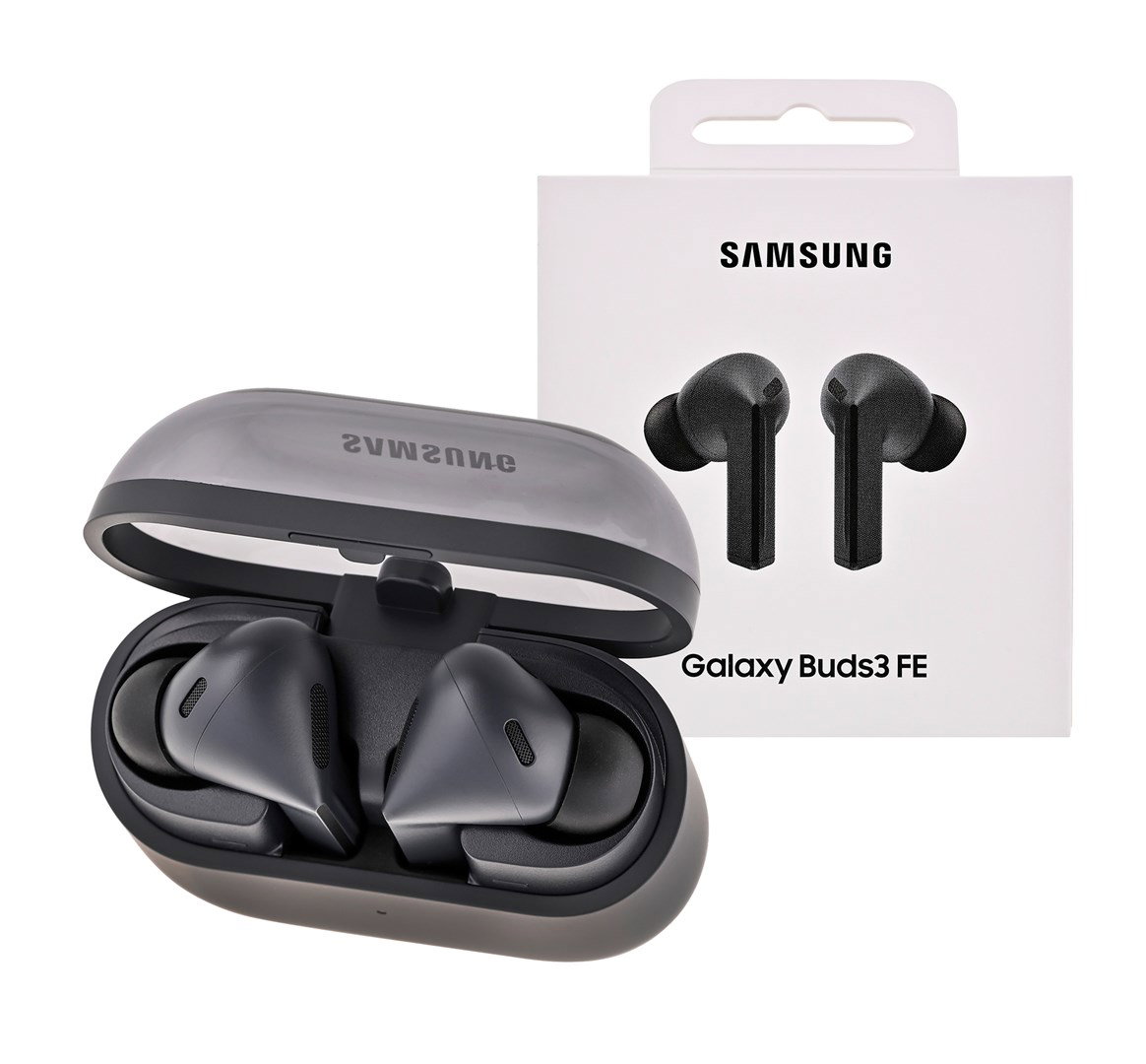 Belaidės ausinės Samsung Galaxy buds 3 FE, juoda - 5