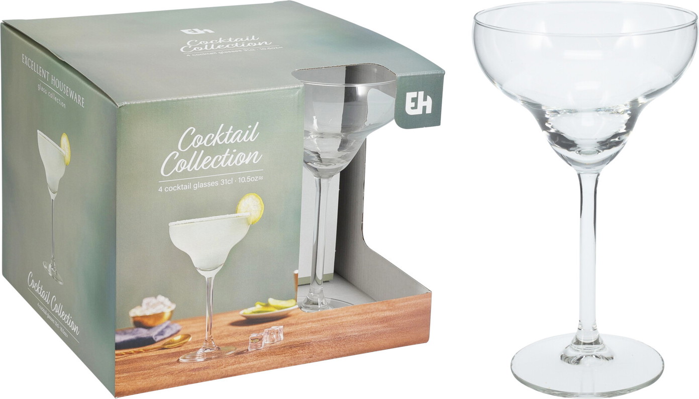 Kokteilių taurės VINISSIMO GLASS COLLECTION, 300 ml, 4 vnt.-0