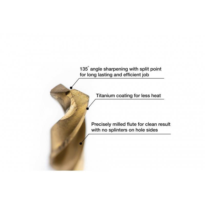 Metalo grąžtas SPECIALIST+ Titan, 4,1 mm - 3