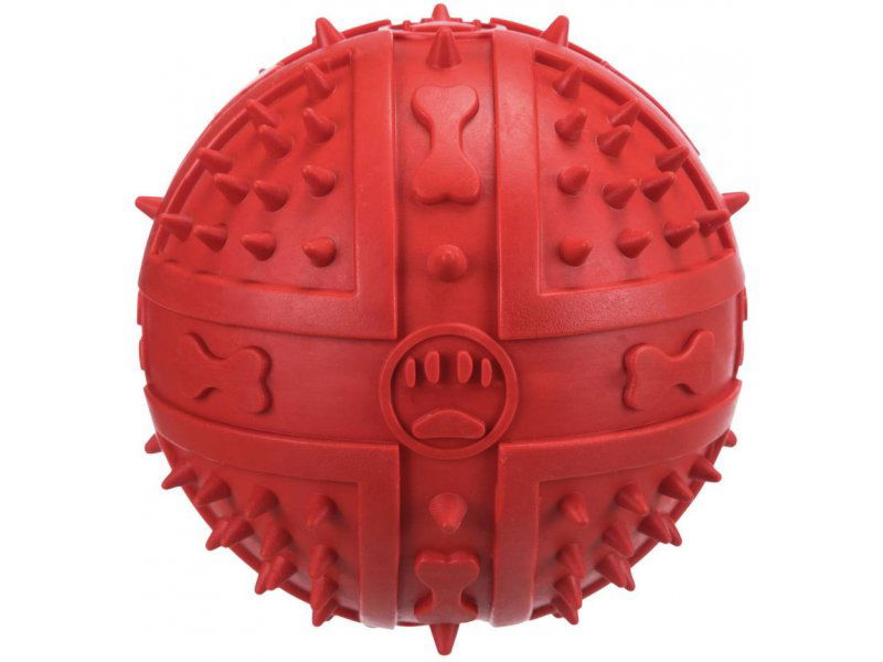 Šunų žaislas guminis kamuolys TRIXIE, cypiantis, 9 cm-0