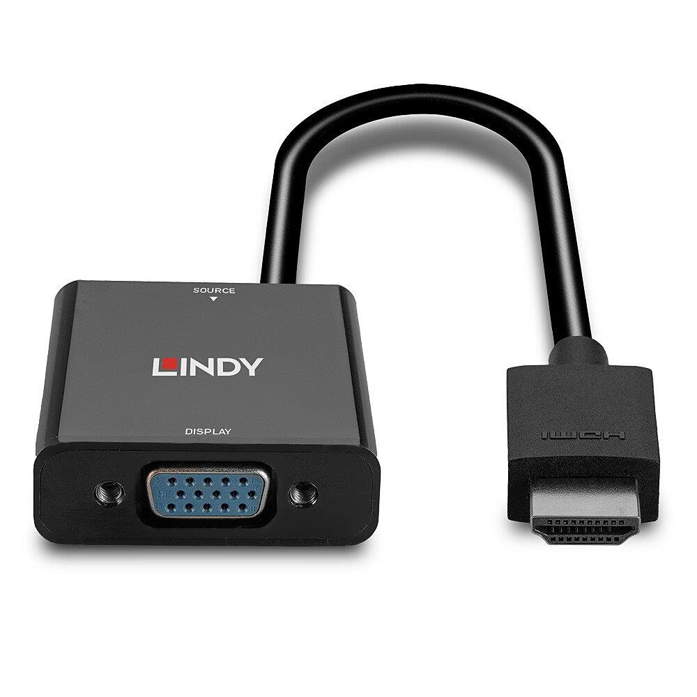 Konverteris I/O HDMI TO VGA/38291 LINDY-0