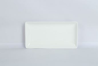 Pietų lėkštė AURORA WHITE, stačiakampio formos, 31 cm-0