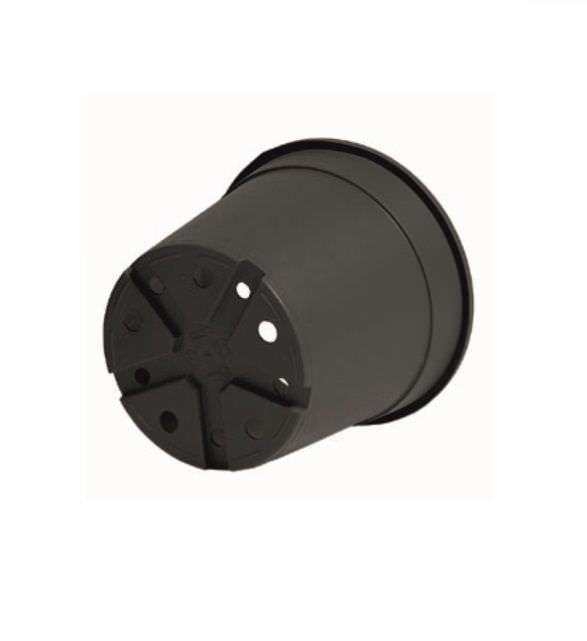 Plastikinis vazonas CONTINER IME, juodos sp., 24 x 20 cm-1