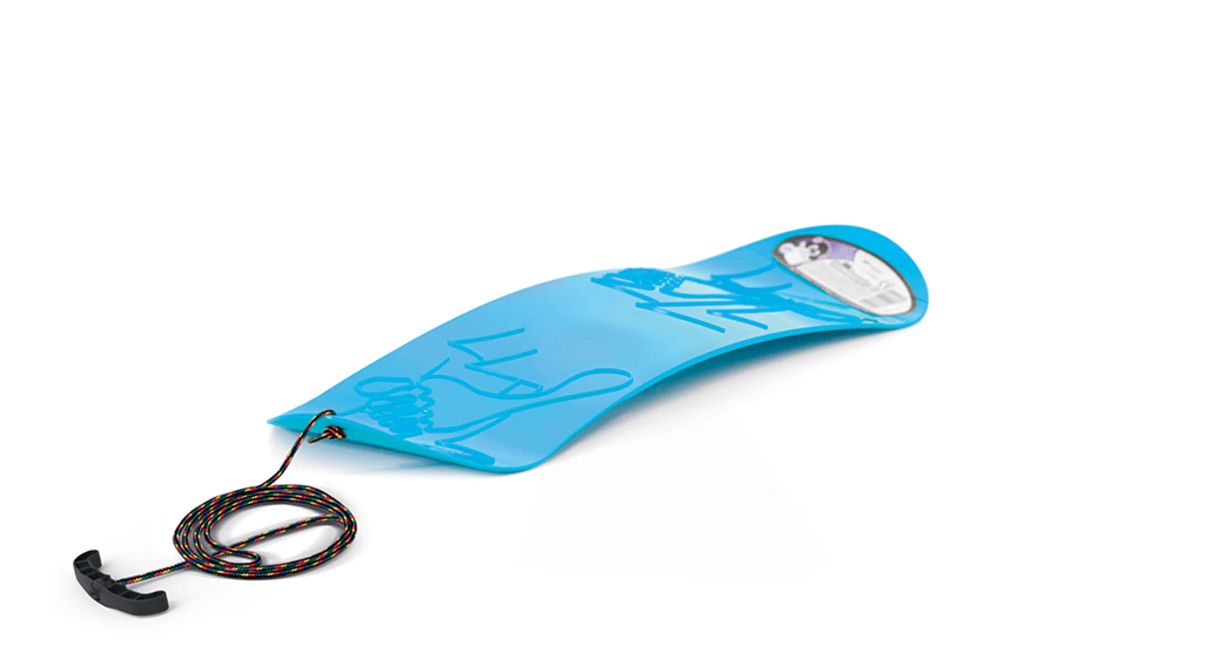 Plastikinė čiuožynė SNOWBOARD S, mėlynos sp., 20 x 68 cm-0