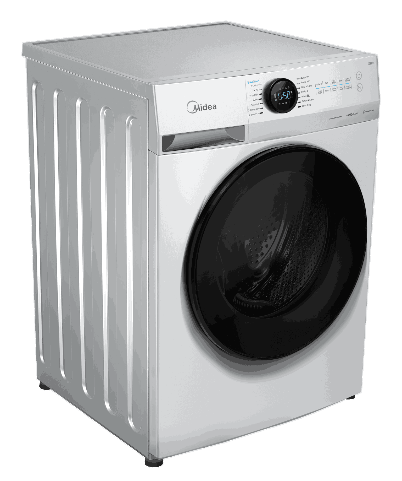 Skalbimo mašina Midea MF200W80WB/W-HR, 8 kg - 5