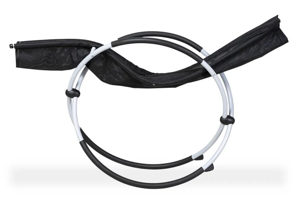 Supamasis sodo gultas Galaxy, sidabro/juoda - 4