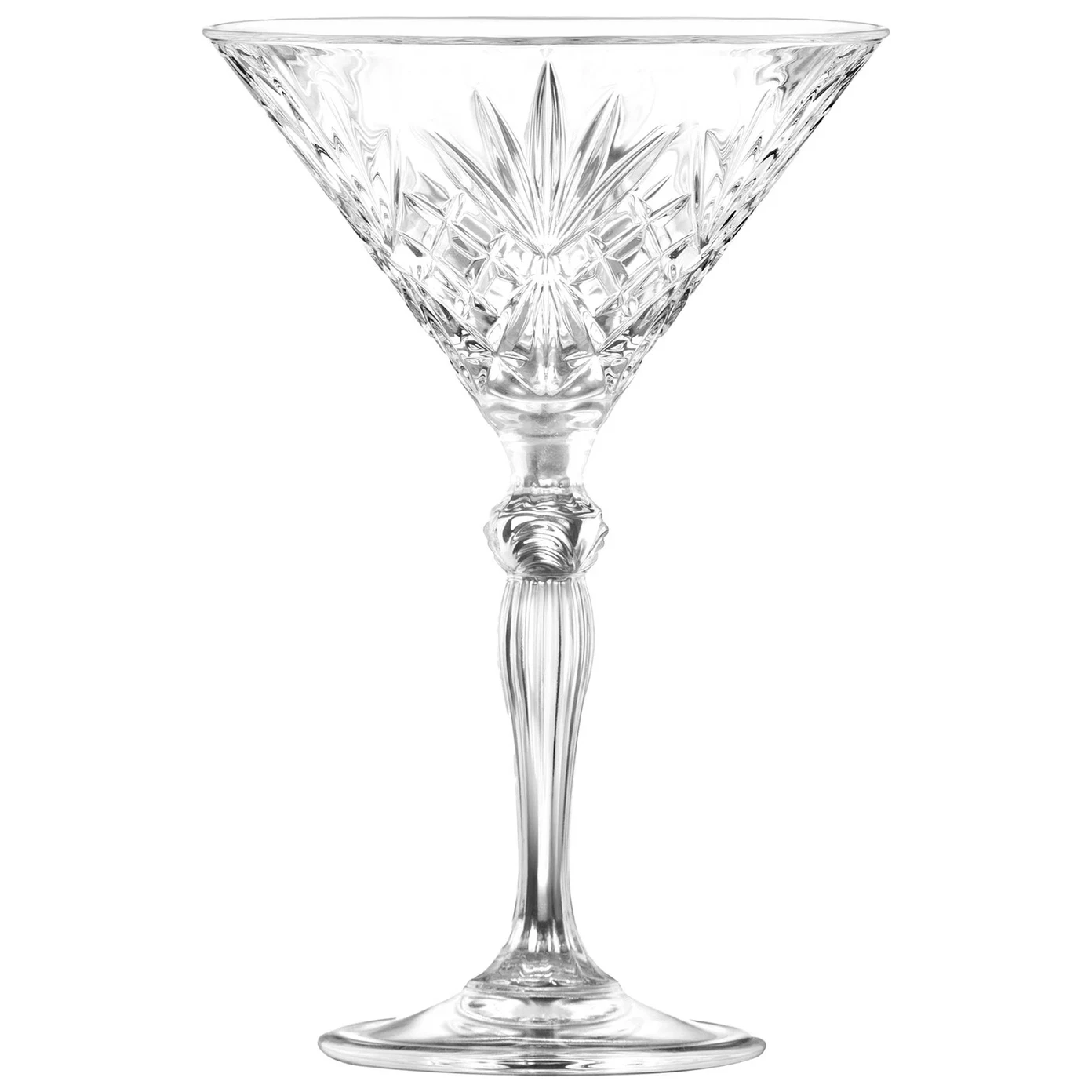 Krištolinės martinio taurės RCR MELODIA, 210 ml, 6 vnt-0