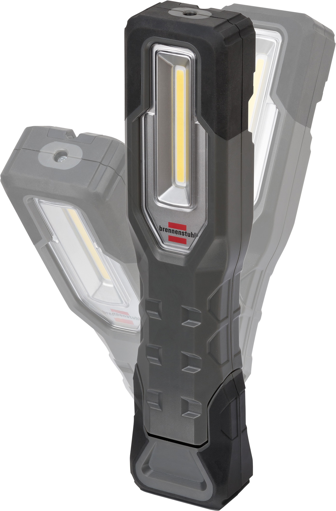LED darbo lempa BRENNENSTUHL, IP54, 6500K, 1000+200lm, įkraunamas USB, juodos spalvos - 4