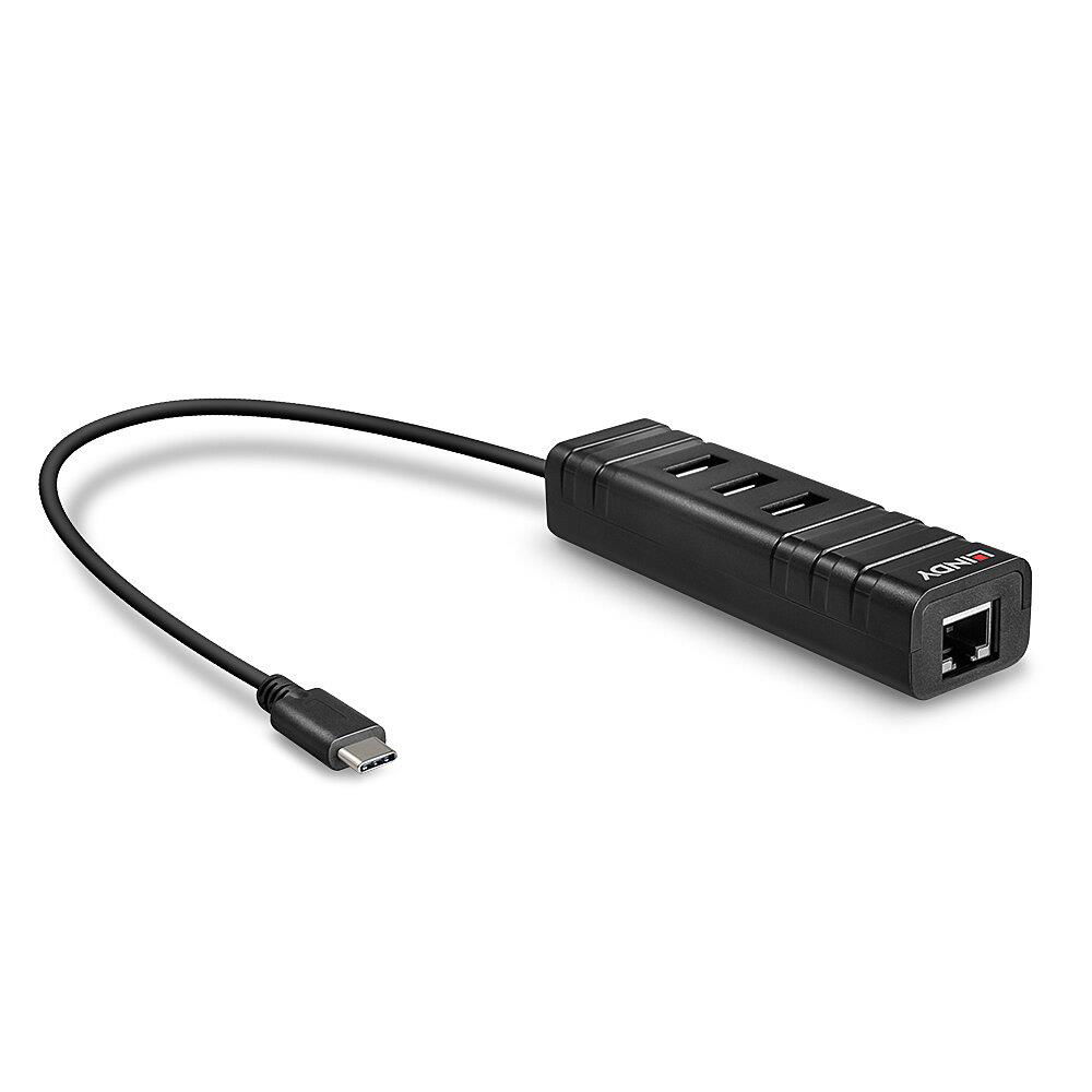 USB šakotuvas I/O USB3.1 & LAN 43249 LINDY-0