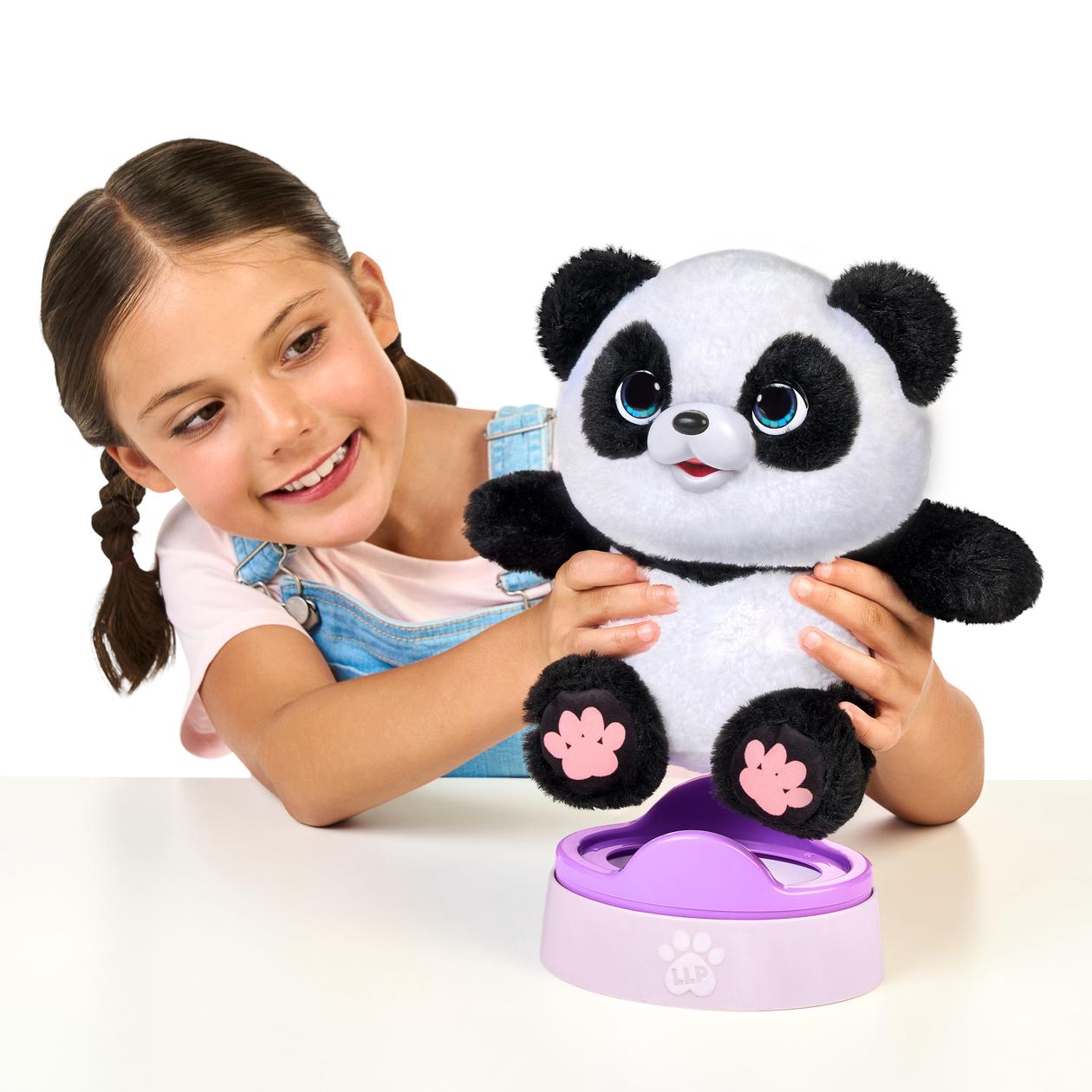 Interaktyvus pliušinis pandos mažylis LITTLE LIVE PETS, 25 cm - 6