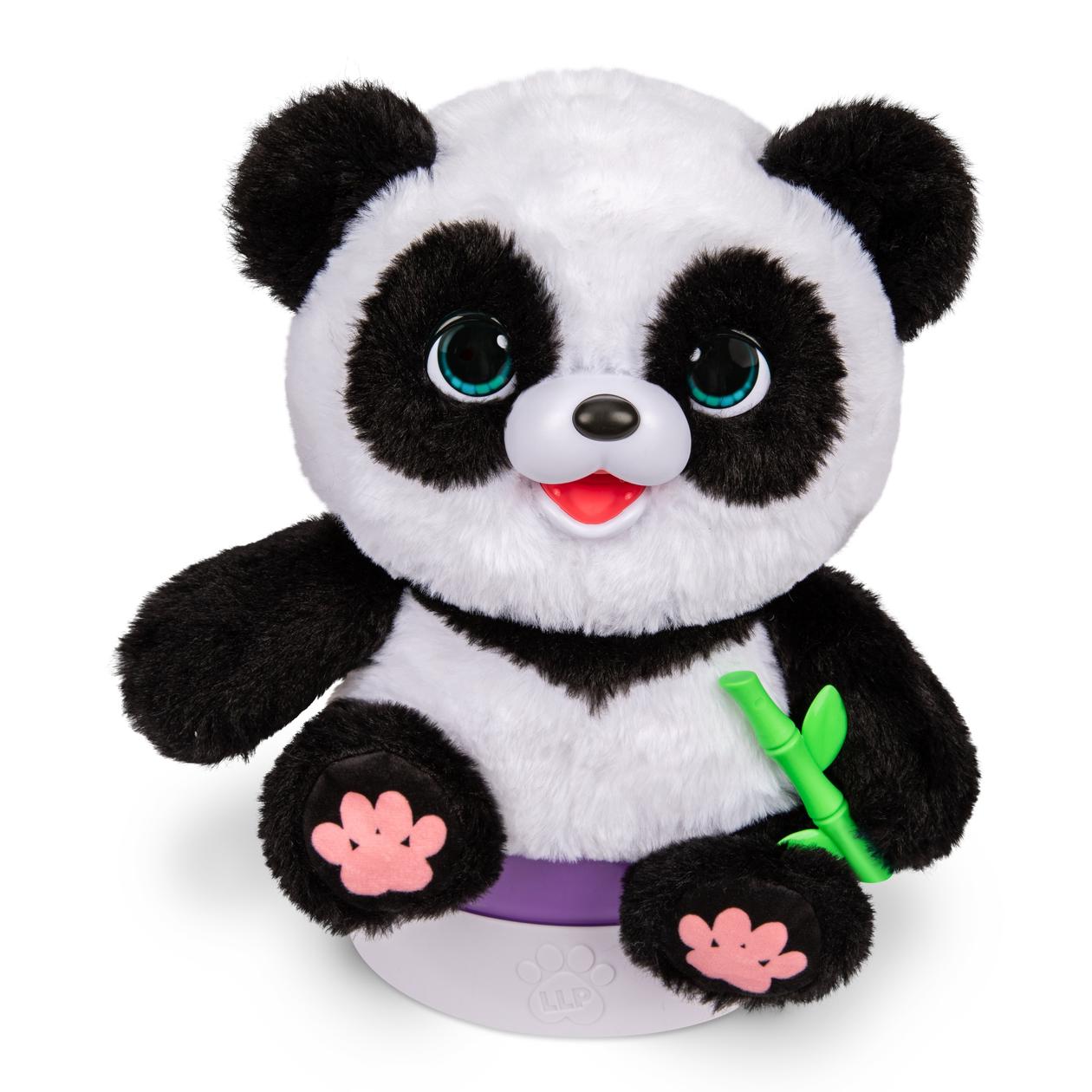 Interaktyvus pliušinis pandos mažylis LITTLE LIVE PETS, 25 cm - 3